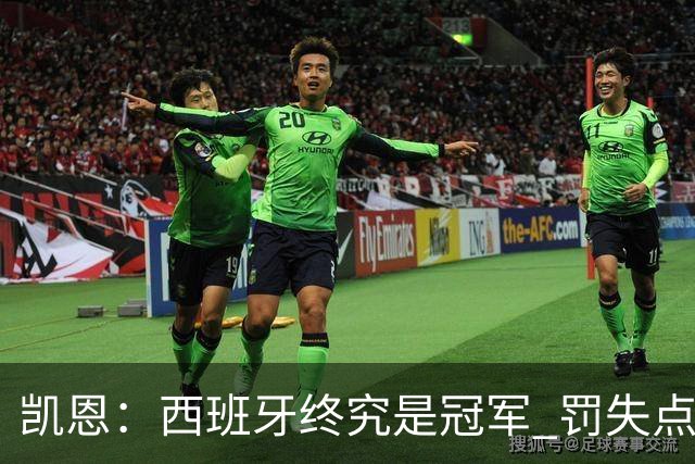凯恩：西班牙终究是冠军 罚失点球是个意外